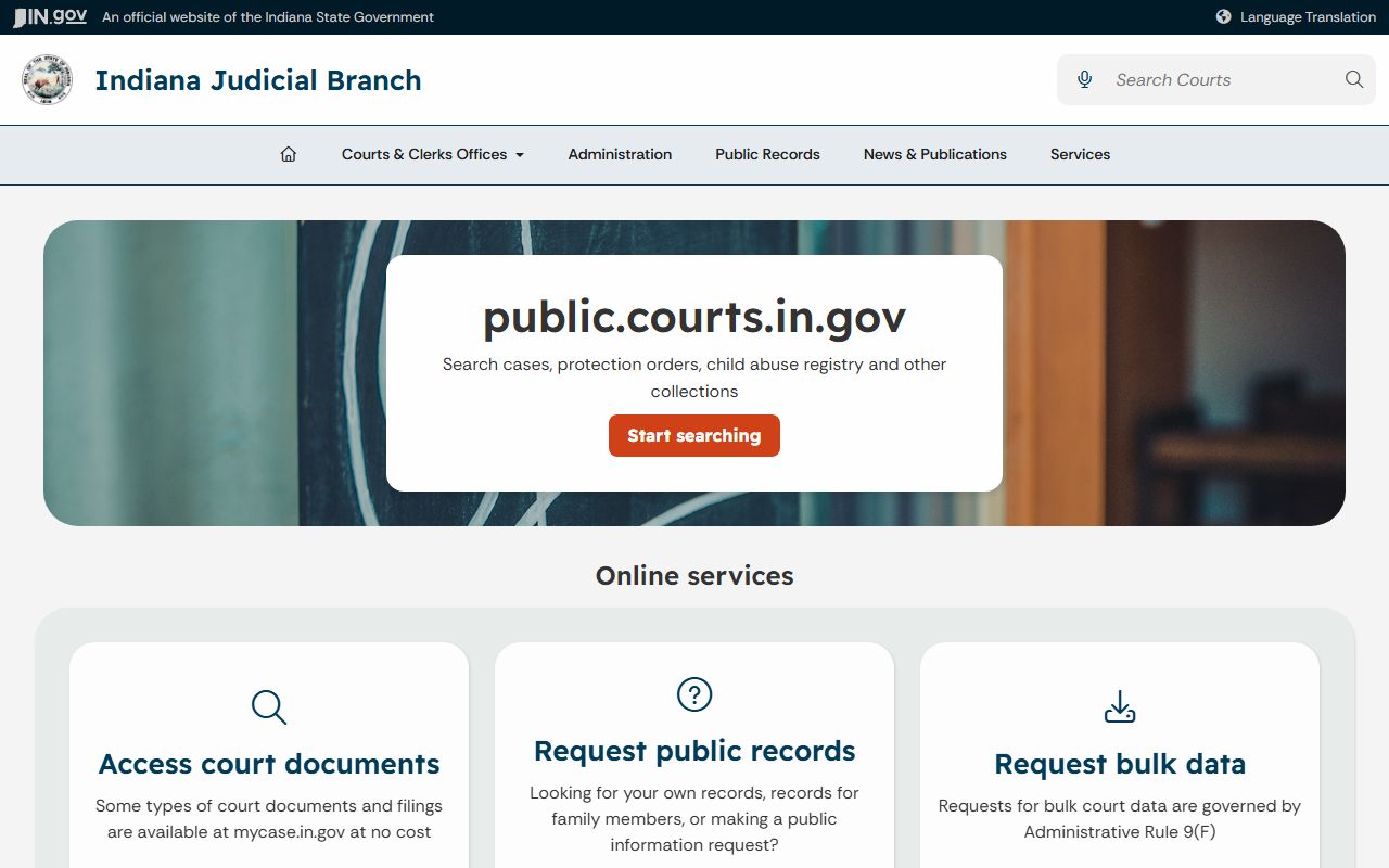 Allen County court records Indiana public records hub