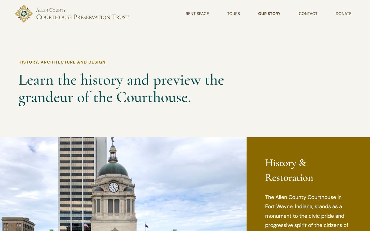 Allen County Circuit and Superior Courts courthouse history