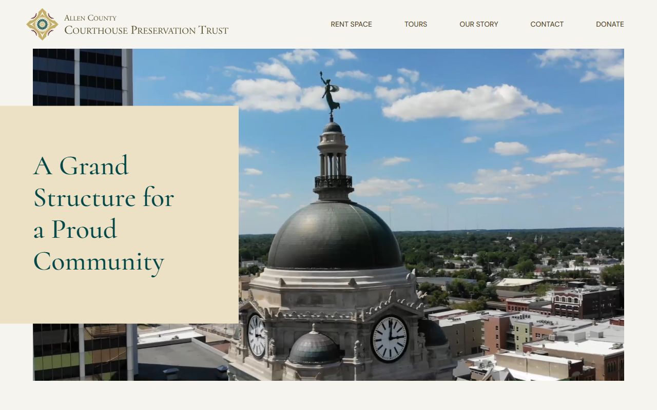 Allen County court records courthouse preservation and history source